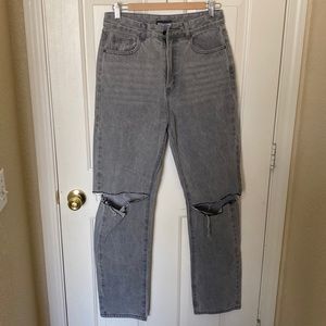 Pretty little thing distressed jeans